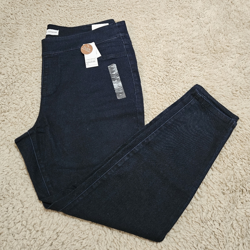NWT Lane Bryant Jegging with Magic Flex Waistband Dark Wash, 20